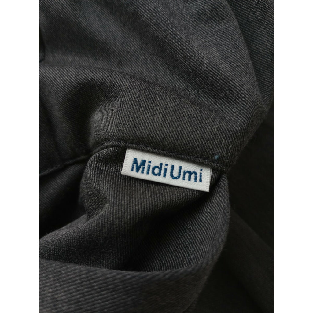 MidiUmi ミディウミ ワイド  パンツ グレー 2【中古】