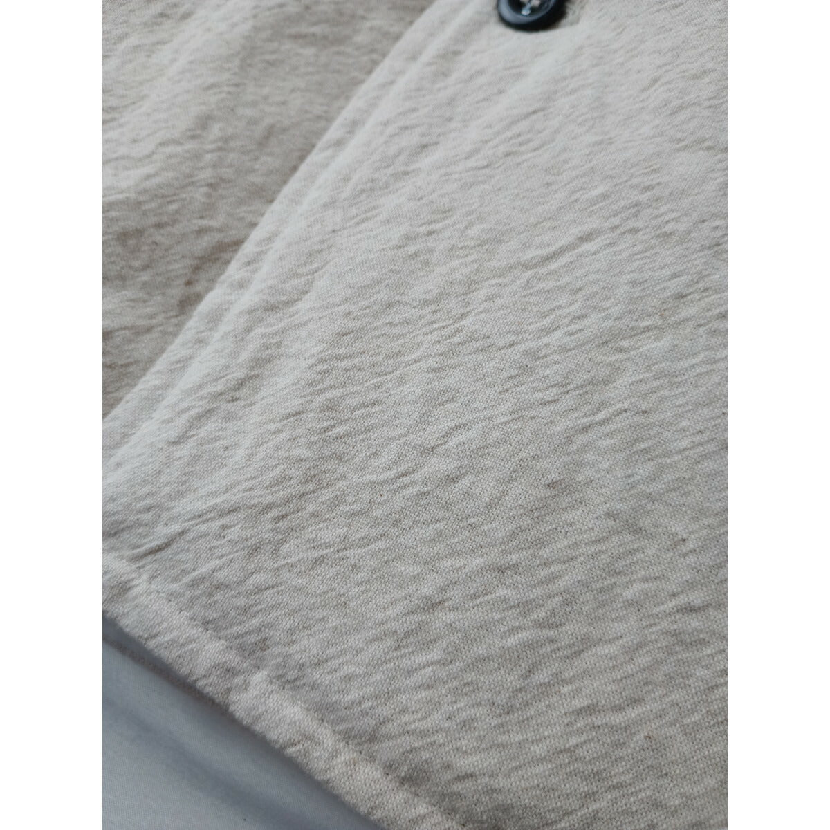 25AW Yarmo ヤーモ キルティング ダブル ブレステッド コットン 綿 リネン ワーク ジャケット ナチュラル 生成り (19M＋0379)【中古】