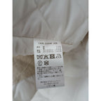 25AW Yarmo ヤーモ キルティング ダブル ブレステッド コットン 綿 リネン ワーク ジャケット ナチュラル 生成り【中古】