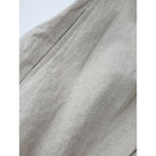 WONDER FULL LIFE ワンダーフルライフ APRON DRESS コットン リネン ラミー エプロン ドレス ロング ワンピース 生成り M【中古】