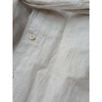 suzuki takayuki スズキタカユキ herringbone twill shirt ヘリンボーン ツイル シャツ 長袖 ワンピース ロング 生成り【中古】