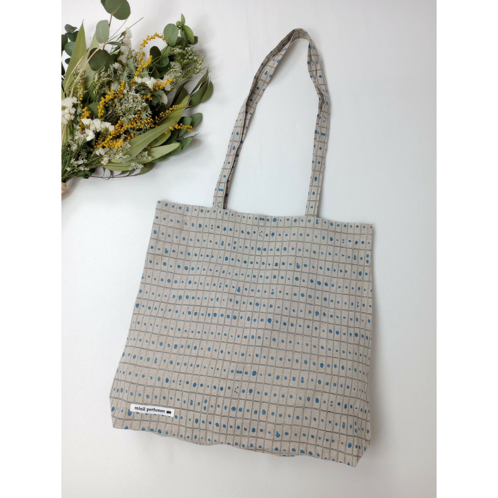 ミナペルホネン mina perhonen rainsample トート バッグ【中古】