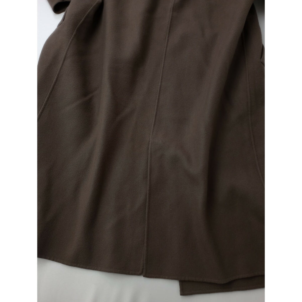 Cloth&Cross クロスアンドクロス 雅姫 ウール 毛 100％ ロングコート モカブラウン 1 (21M＋2541)【中古】
