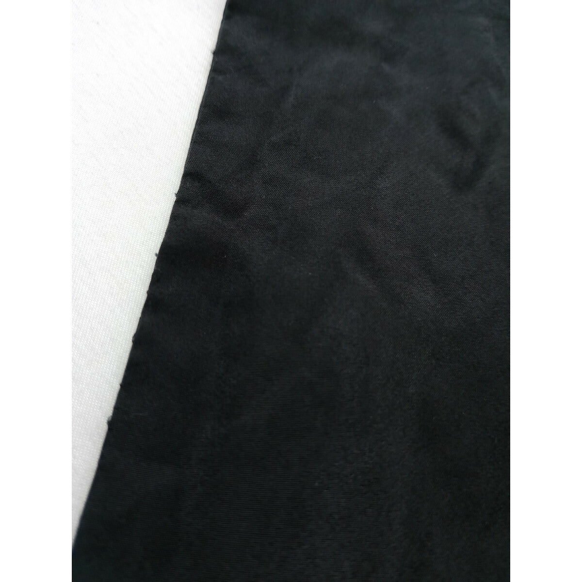 yoli ヨリ Silk tie scarf シルク100％ タイ スカーフ ストール 黒 ブラック【中古】