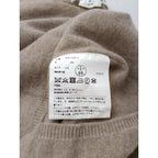 COMME des GARCONS COMME des GARCONS コムデギャルソン コムコム ウール 毛 100％ ニットトップス 長袖 セーター ベージュ XS 【中古】