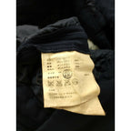 COMME des GARCONS コムデギャルソン キルティング ワンピース ジャンパースカート ネイビー XS【中古】