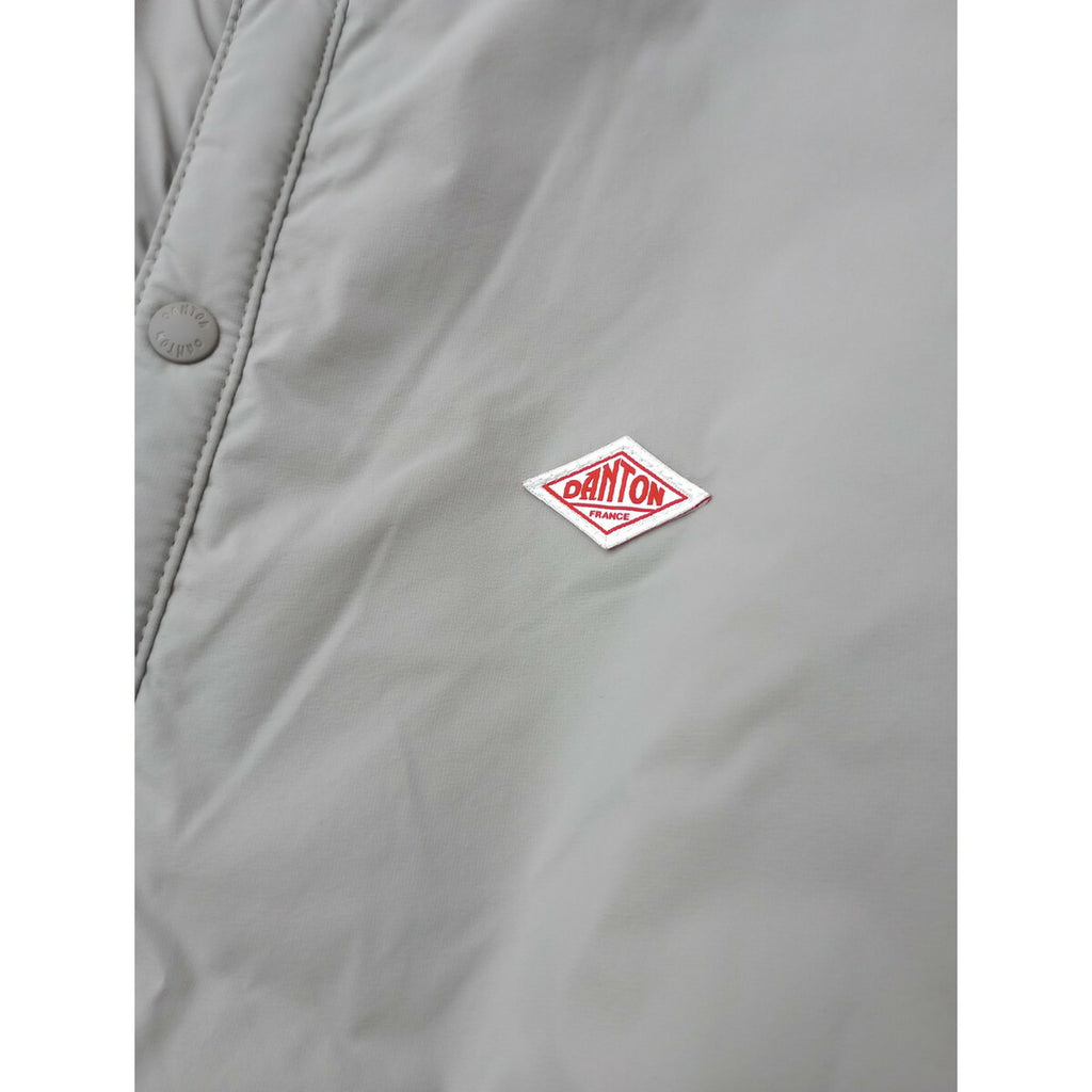 DANTON ダントン インサレーションジャケット インナーダウン ノーカラー グレー XS【中古】