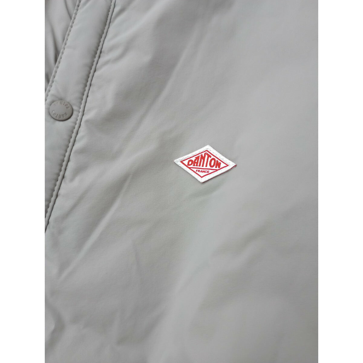 DANTON ダントン インサレーションジャケット インナーダウン ノーカラー グレー XS【中古】