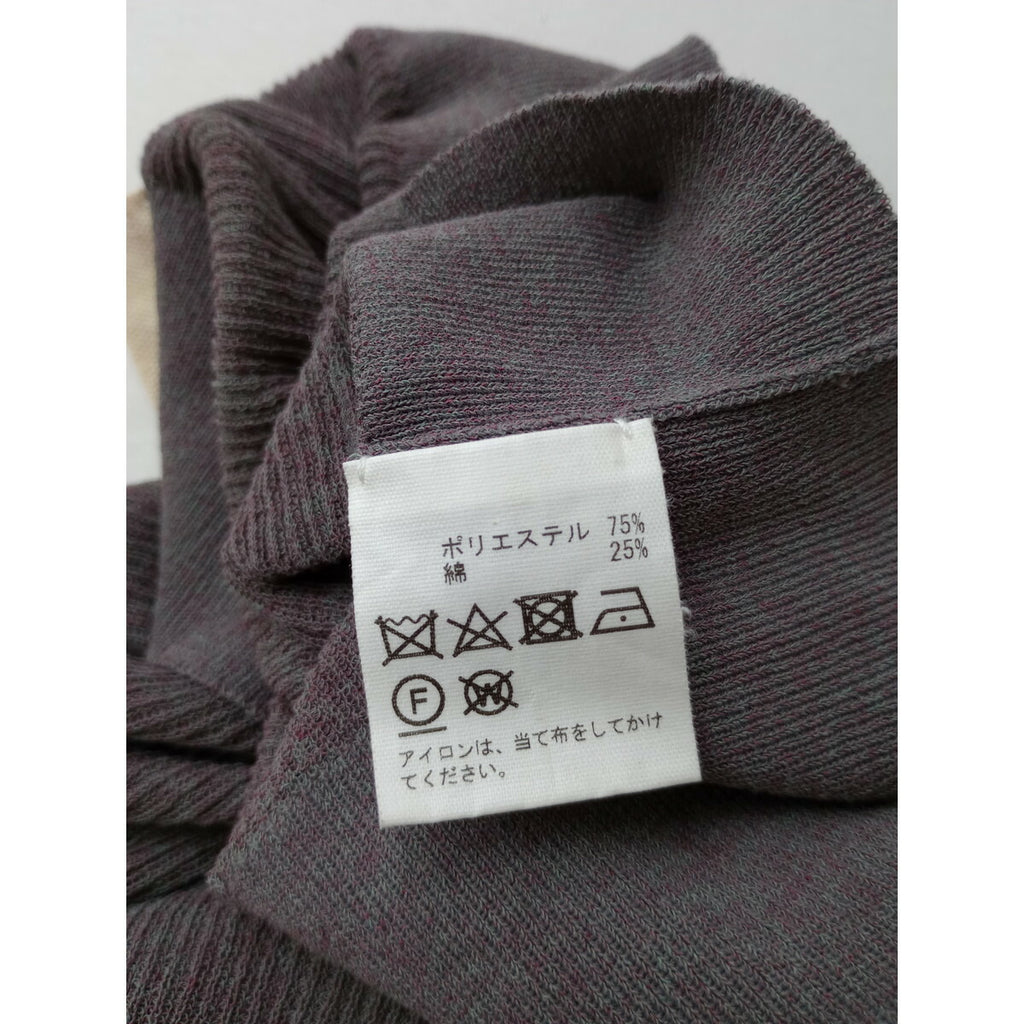 JUN MIKAMI ジュンミカミ シアーリブ ニット トップス 長袖 グレー【中古】