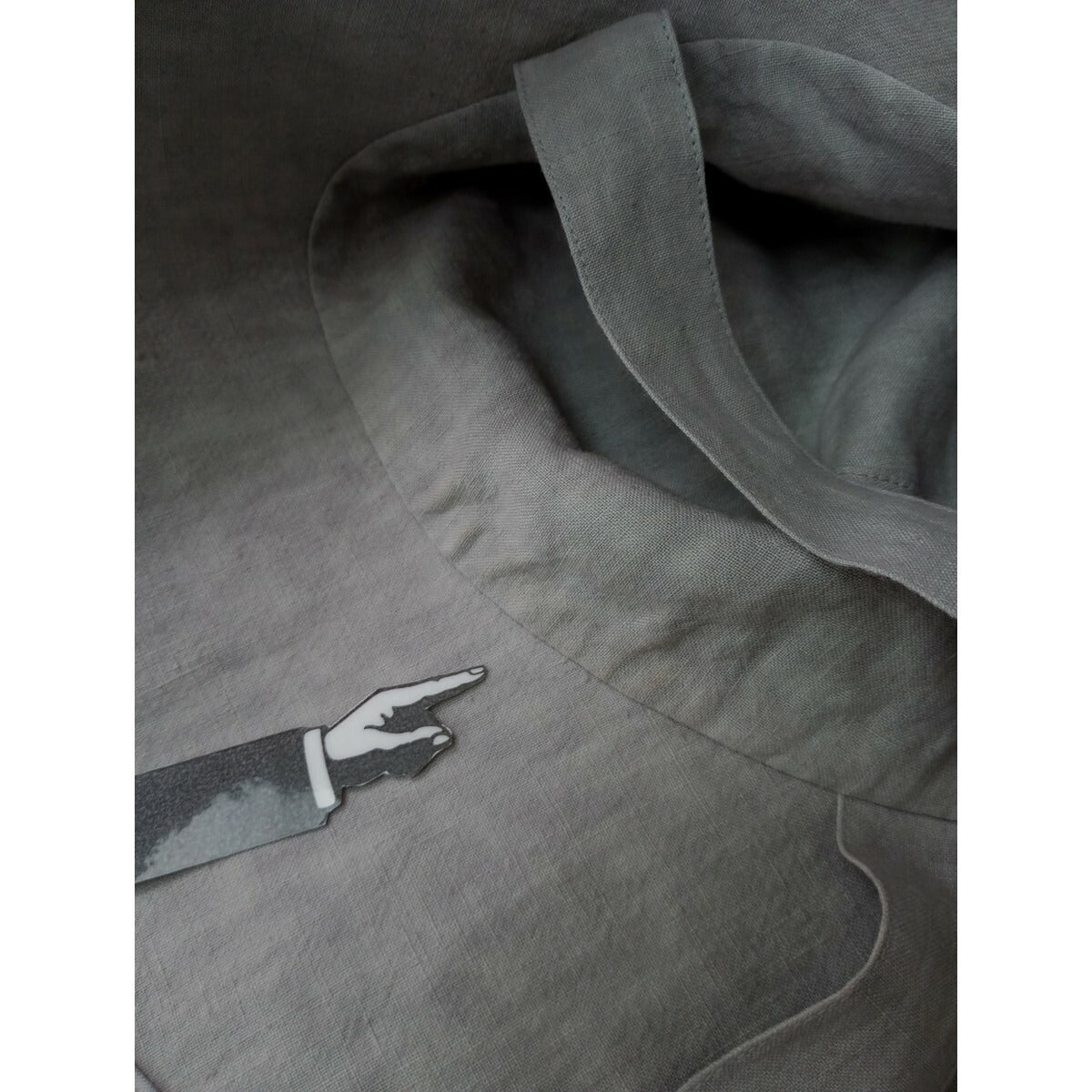 25SS evam eva エヴァムエヴァ linen strap hat リネン ストラップ ハット 帽子 グレー【中古】