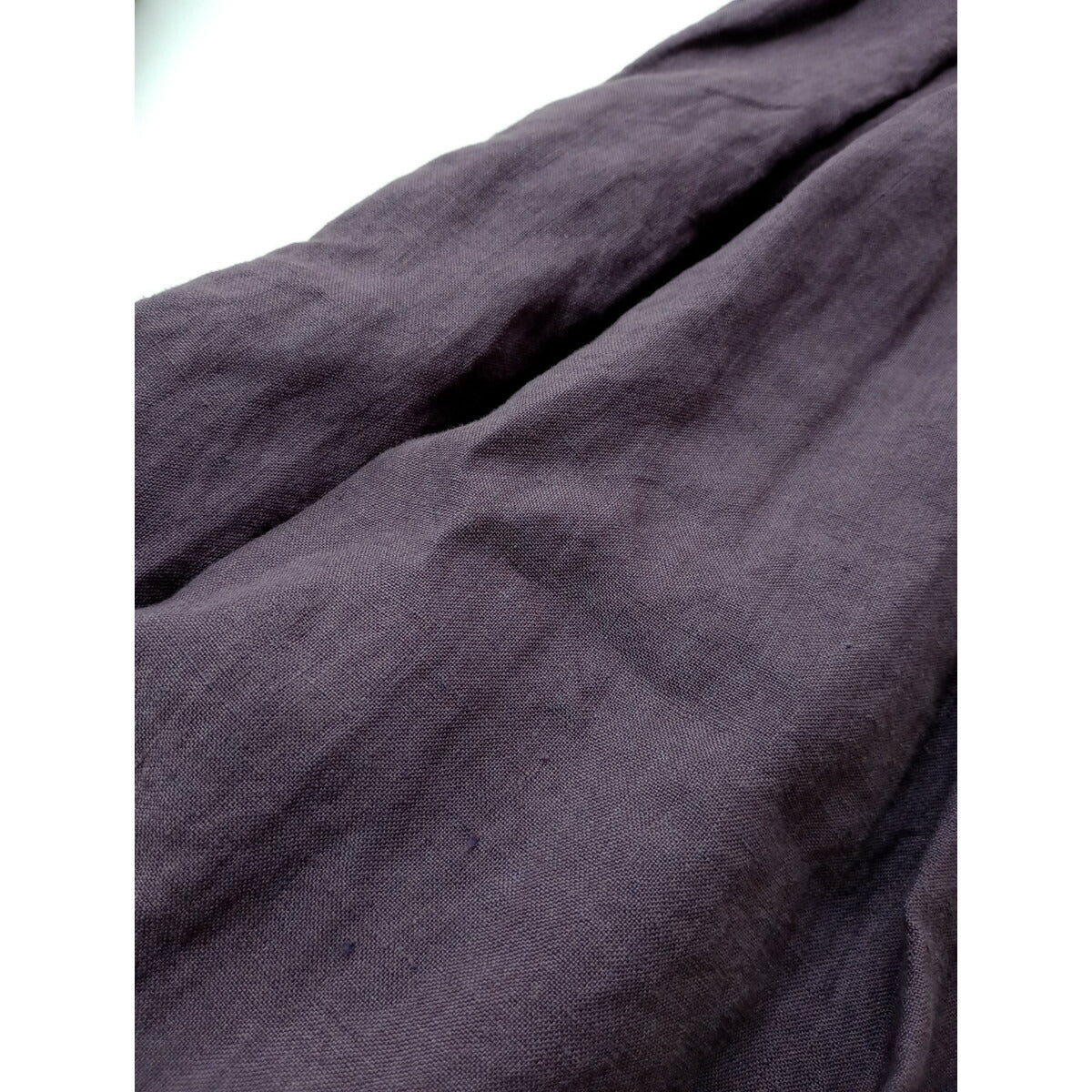Vlas Blomme ヴラスブラム コルトレイク リネン 麻 100％ ロング スカート パープル F【中古】