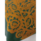 ミナペルホネン mina perhonen flower nest パニーニバッグ カーキ グリーン【中古】