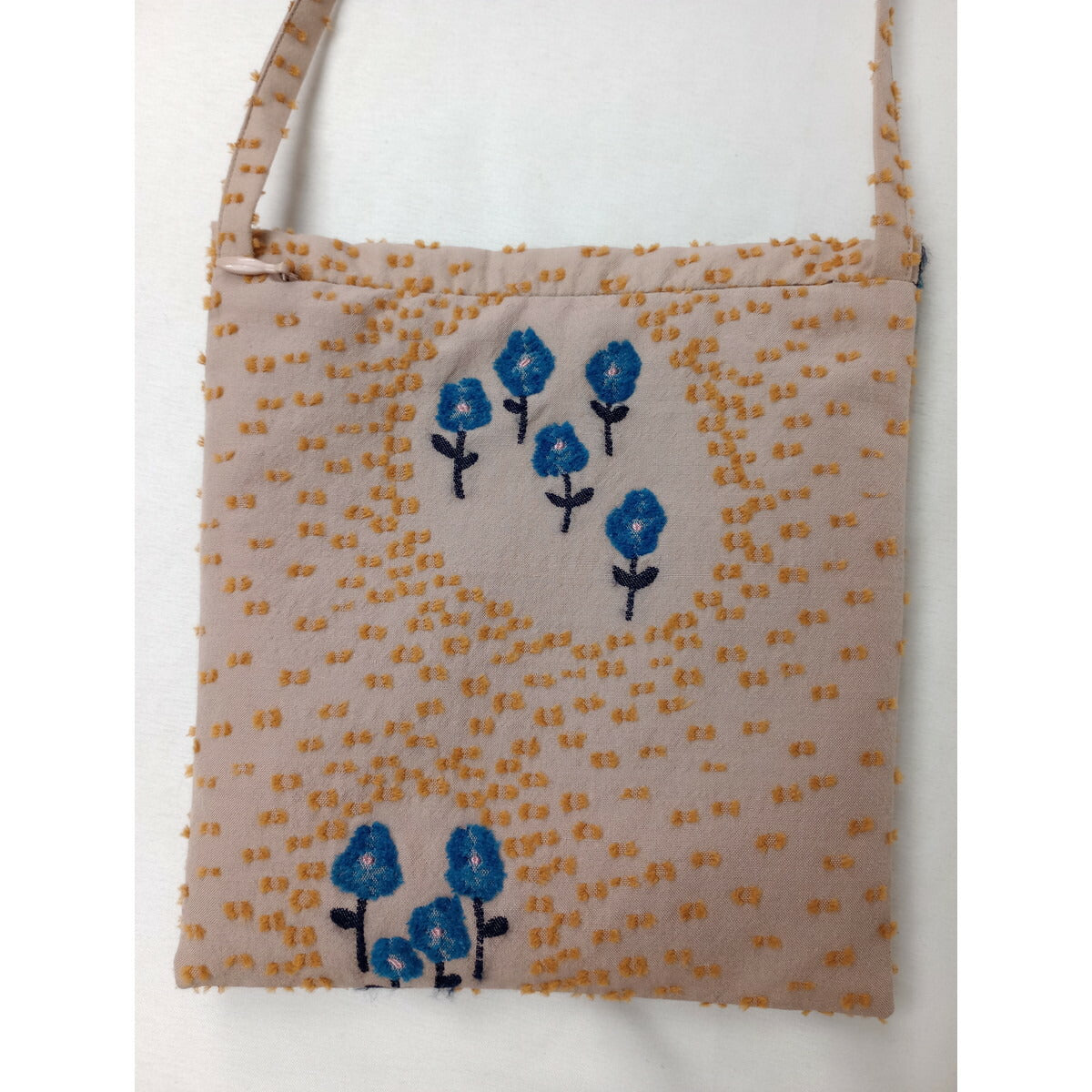 美品 ミナペルホネン mina perhonen ballade pocket bag ポケットバッグ ショルダー くすみピンク