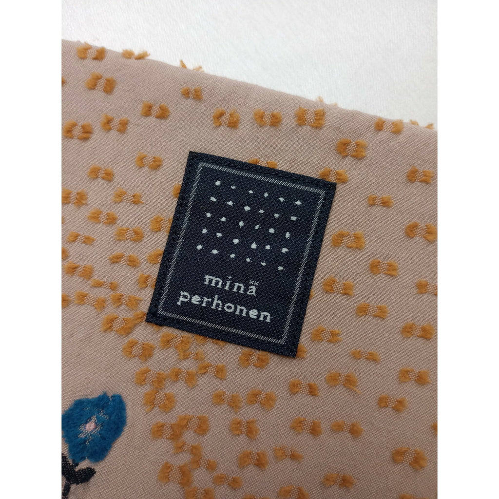 美品 ミナペルホネン mina perhonen ballade pocket bag ポケットバッグ ショルダー くすみピンク