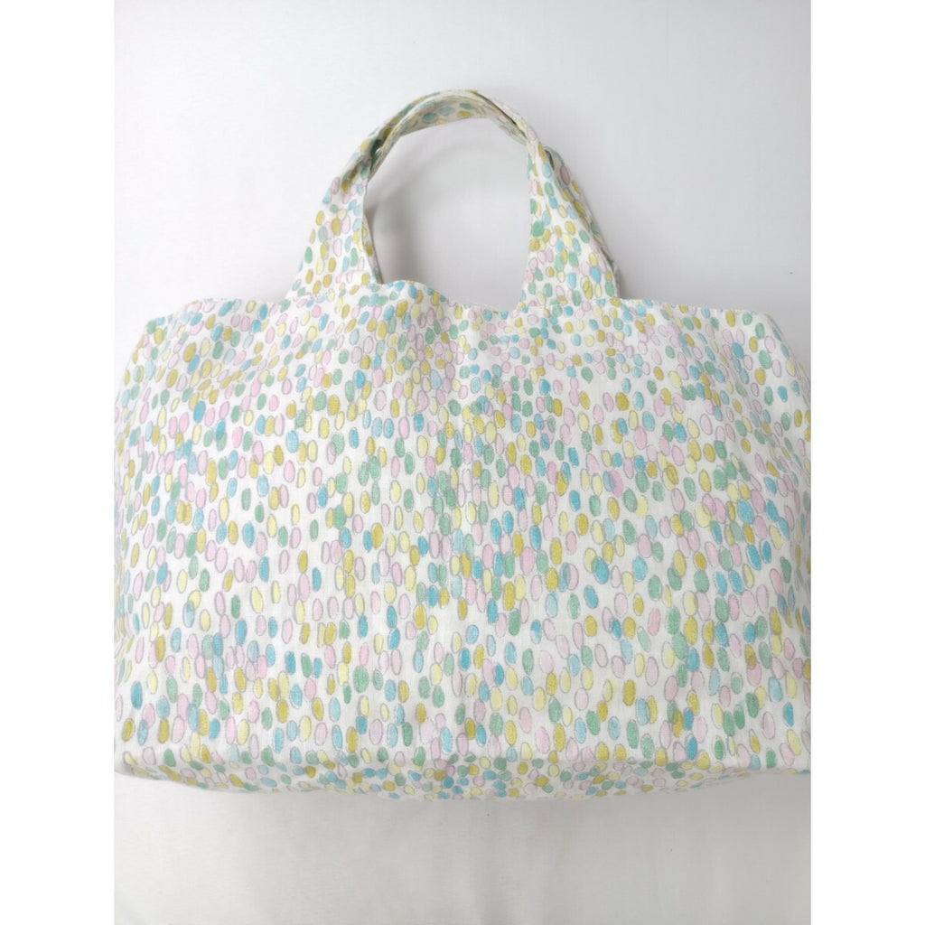 ミナペルホネン mina perhonen jelly beans パニーニ バッグ 白【中古】