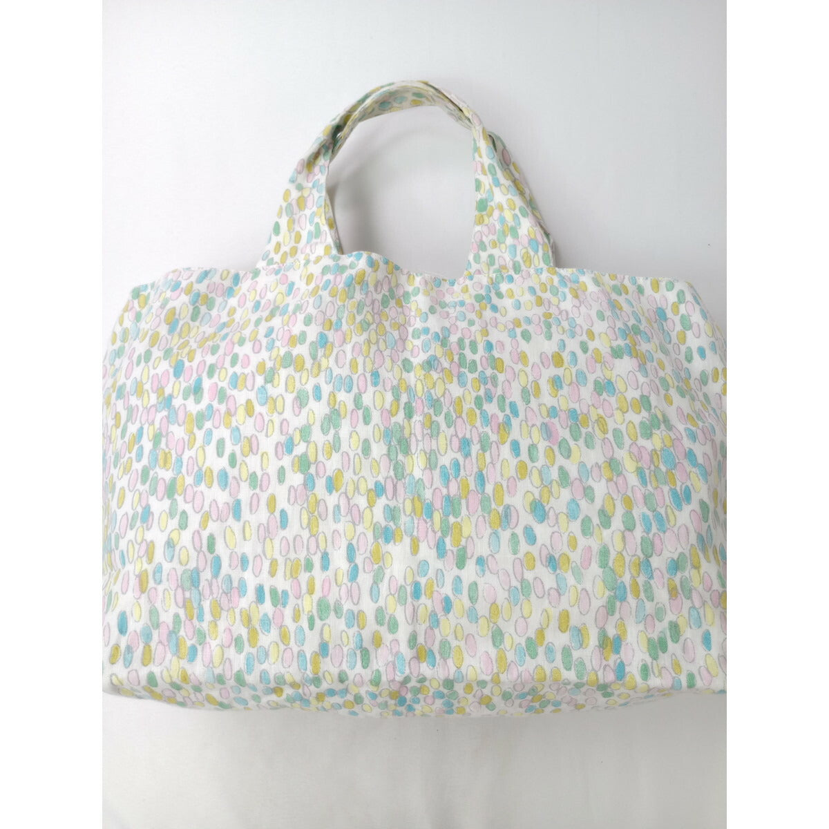 ミナペルホネン mina perhonen jelly beans パニーニ バッグ 白【中古】