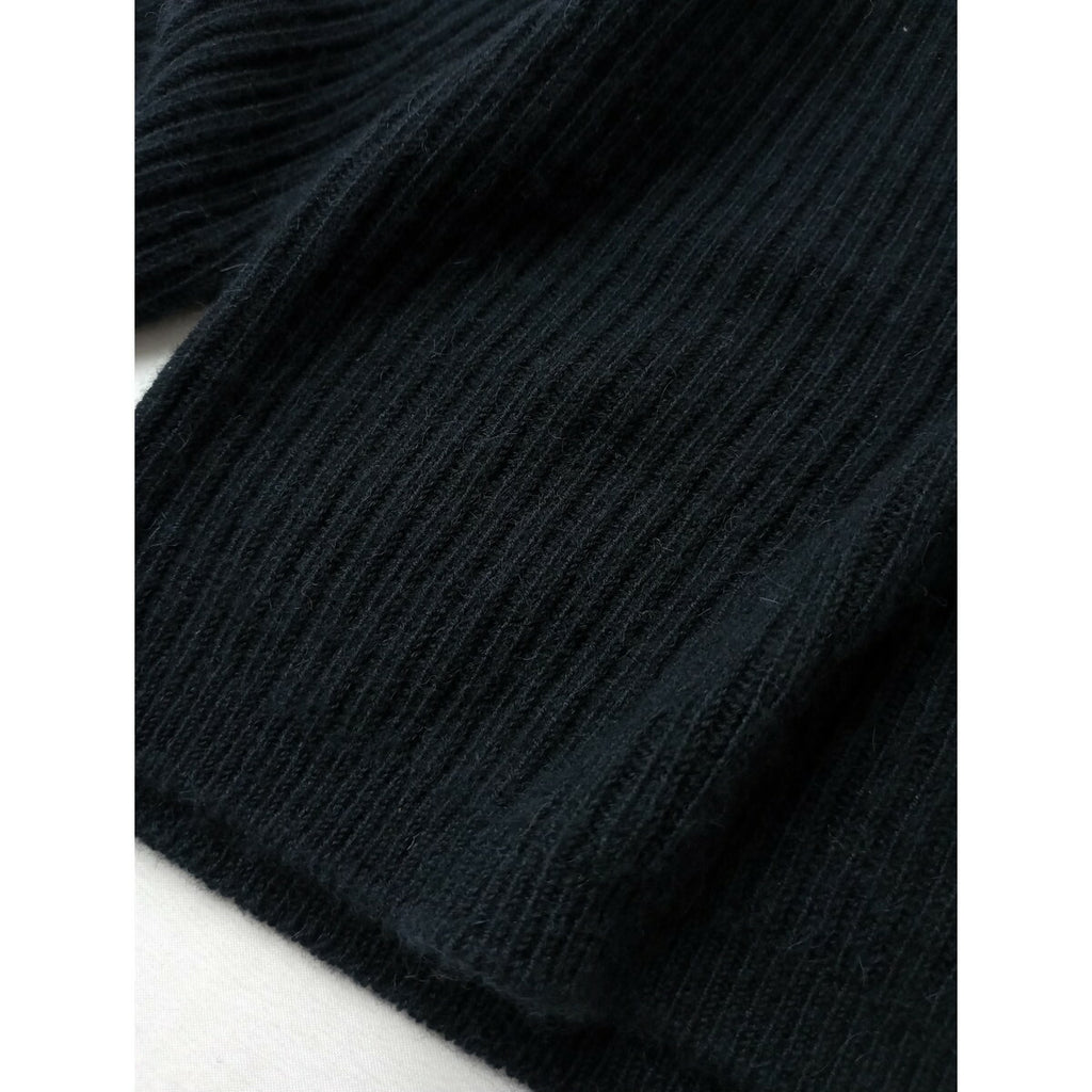 mina perhonen ミナペルホネン winter letter カシミヤ アルパカ 長袖 ニット セーター トップス 38【中古】