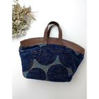 mina perhonen ミナペルホネン woolly ball maffin bag マフィンバッグ ネイビー【中古】