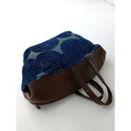 mina perhonen ミナペルホネン woolly ball maffin bag マフィンバッグ ネイビー【中古】