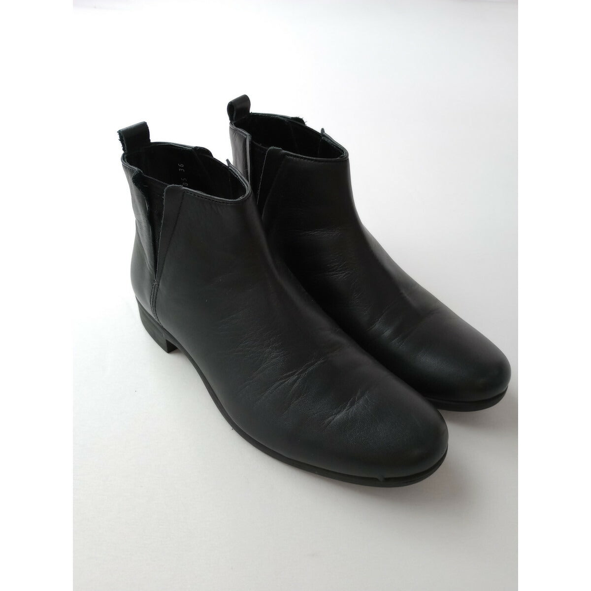 TRAVEL SHOES chausser トラベルシューズ バイ ショセ サイドゴア ブーツ 靴 23 黒 ブラック【中古】