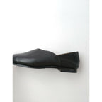 AUTTA アウッタ カンフー フラット シューズ 靴 22.5～23.0 黒 ブラック【中古】