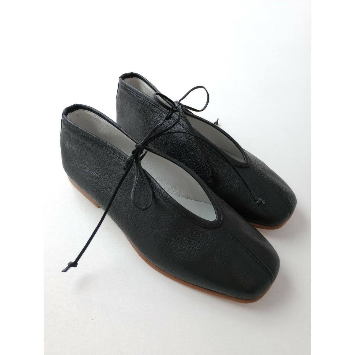 新品 スイ SUI Lace - up レースアップ シューズ 靴 黒 ブラック 3 1 /2 22.5cm～23.0【中古】