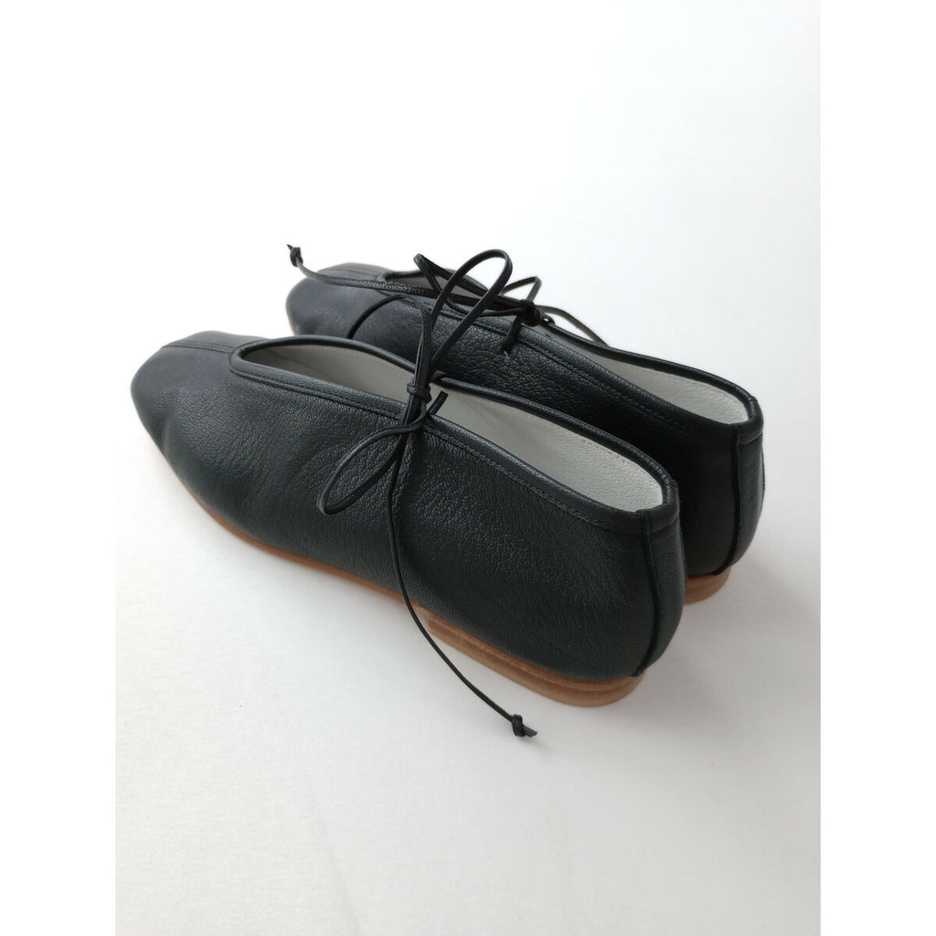 新品 スイ SUI Lace - up レースアップ シューズ 靴 黒 ブラック 3 1 /2 22.5cm～23.0【中古】