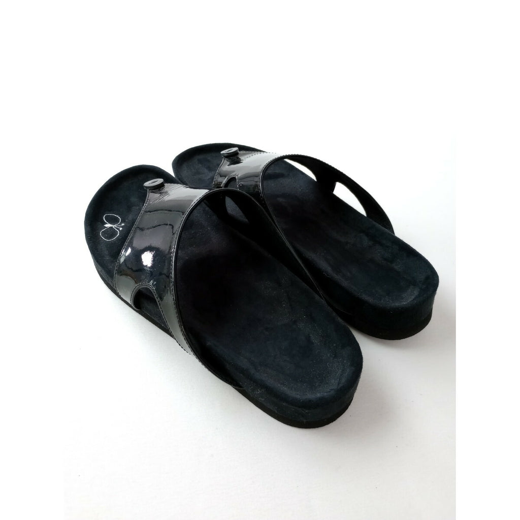 mina perhonen ミナペルホネン ranta サンダル 靴 黒 ブラック 38【中古】
