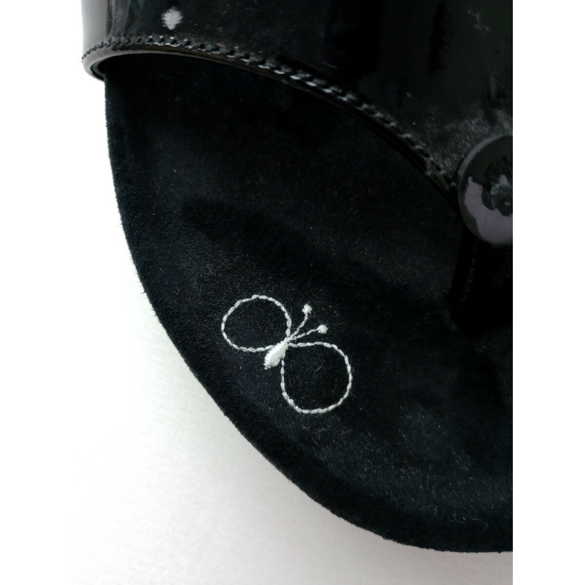 mina perhonen ミナペルホネン ranta サンダル 靴 黒 ブラック 38【中古】