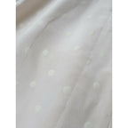 26SS VERMEIL par iena ヴェルメイユパーイエナ DOT ドット 柄 ジャガード ウエスト シェイプ ワンピース ロング ライトベージュ 040【中古】