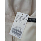 26SS VERMEIL par iena ヴェルメイユパーイエナ DOT ドット 柄 ジャガード ウエスト シェイプ ワンピース ロング ライトベージュ 040【中古】