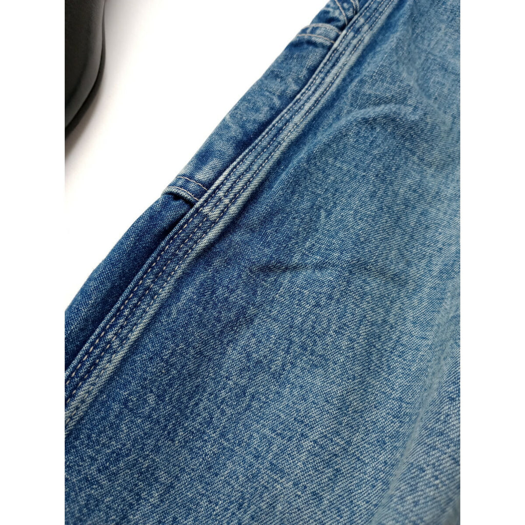 Attick by Johnbull アティック バイ ジョンブル コットン 綿 100％ デニム オーバーオール サロペット ブルー S【中古】