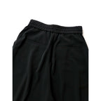 25SS uncrave アンクレイヴ オンワード樫山 クールタッチツイルストレートパンツ 黒 ブラック 00【中古】