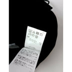 25SS uncrave アンクレイヴ オンワード樫山 クールタッチツイルストレートパンツ 黒 ブラック 00【中古】