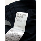 25SS uncrave アンクレイヴ オンワード樫山 クールタッチツイルストレートパンツ ネイビー 00【中古】