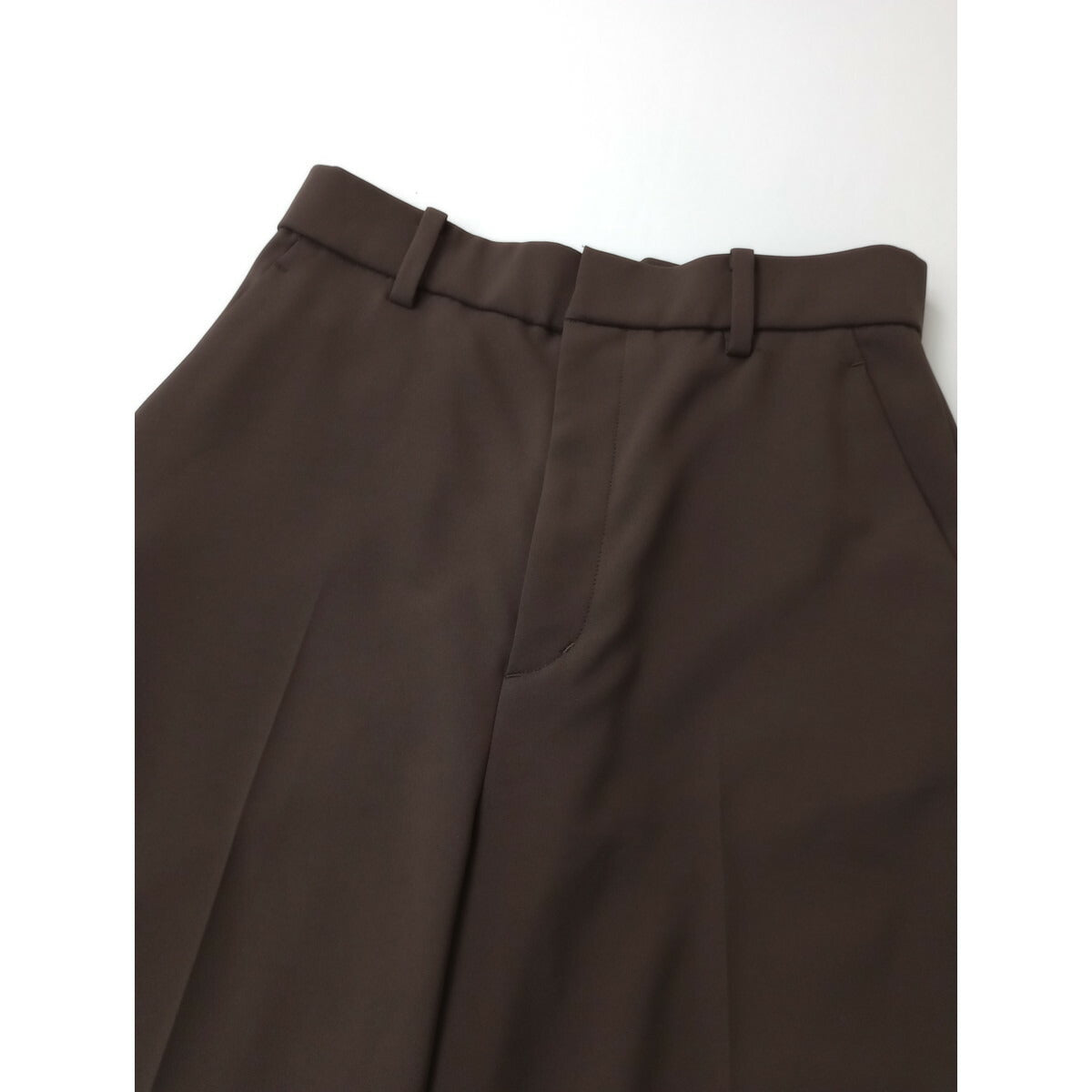 25SS Plage プラージュ beautiful flare スラックス パンツ ブラウン 36【中古】