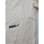 アオ 代官山 Ao daikanyama コットン 綿 100％ サージカル ロング ワンピース アイボリー L【中古】