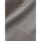 25AW R'IAM PLAGE リアム プラージュ ウール ヤク クルーネック ニット セーター 長袖 トップス ライトベージュ (17M＋0105)【中古】