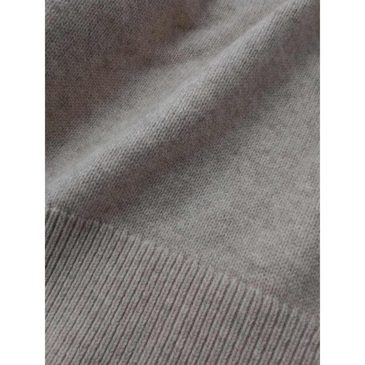 25AW R'IAM PLAGE リアム プラージュ ウール ヤク クルーネック ニット セーター 長袖 トップス ライトベージュ (17M＋0105)【中古】