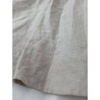 cavane キャヴァネ Jumper tuck-skirt サロペット ロング スカート リネン 生成り【中古】