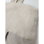 cavane キャヴァネ Jumper tuck-skirt サロペット ロング スカート リネン 生成り【中古】