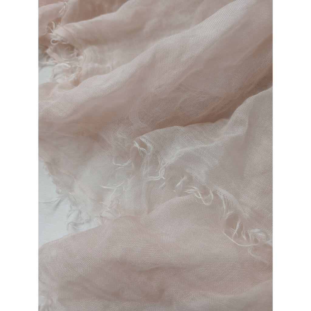 Faliero Sarti ファリエロサルティ 大判ストール モダール シルク ピンク【中古】