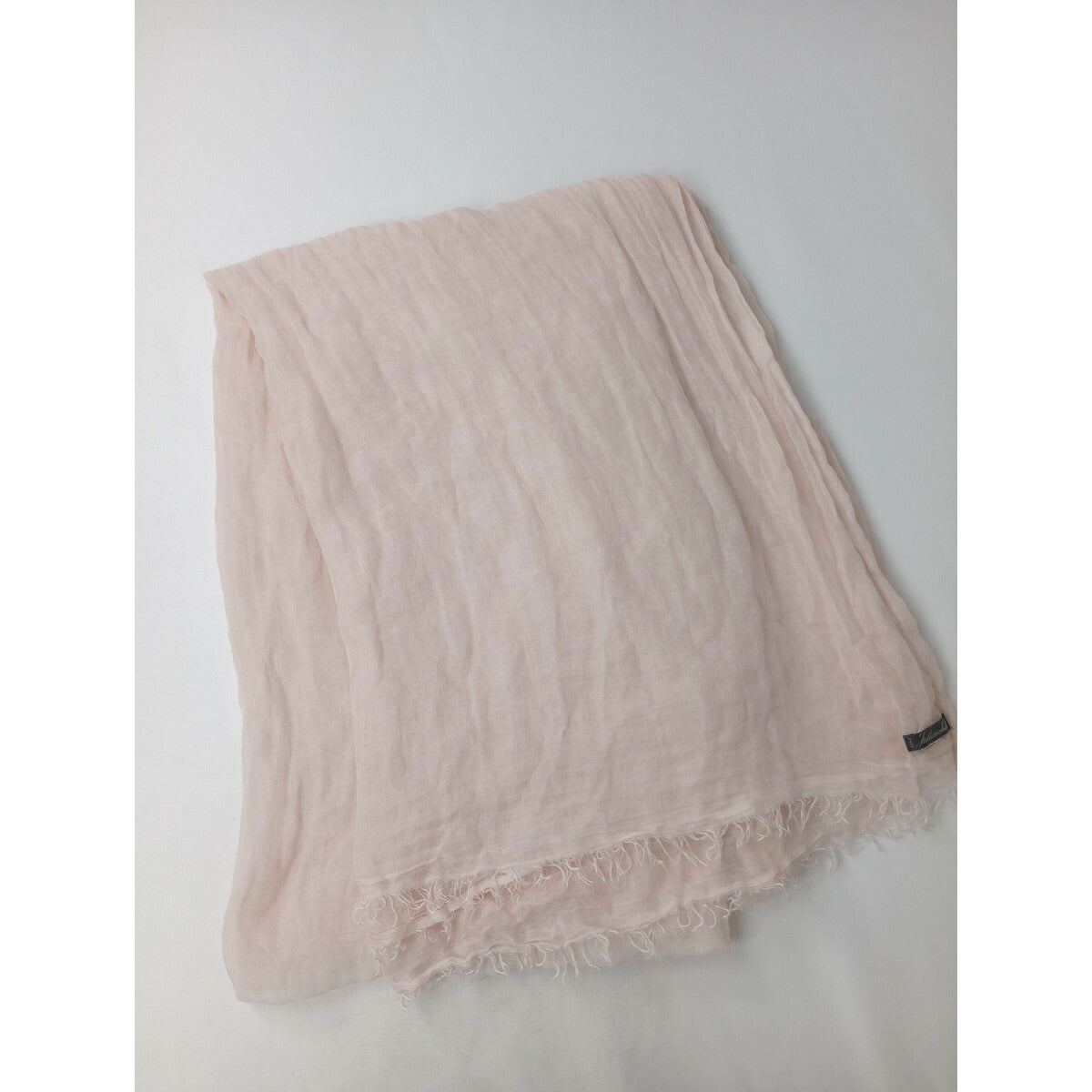 Faliero Sarti ファリエロサルティ 大判ストール モダール シルク ピンク【中古】