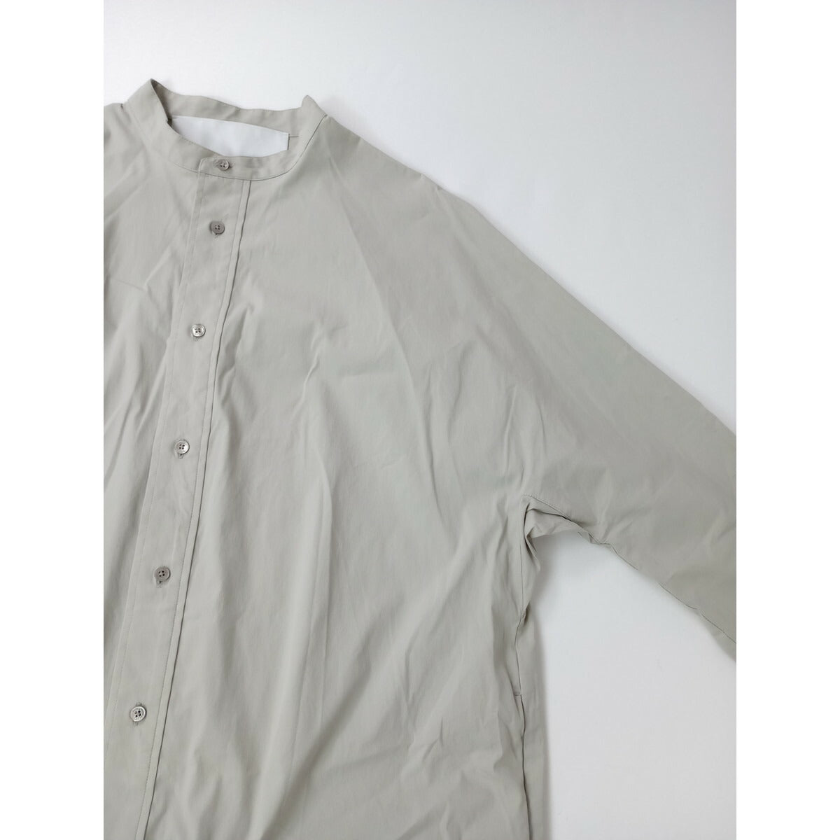 TICCA ティッカ テント シャツ 長袖 ワンピース ロング グレー【中古】