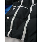 Marimekko マリメッコ ダウン ジャケット 白黒 XS (17M＋0106)【中古】