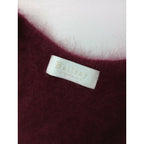 24AW Ballsey ボールジィ トゥモローランド フラッフィーヤーン バルーン ジレ ニット カーディガン ベスト ワインレッド (17M＋0187)【中古】