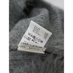 MACPHEE マカフィー トゥモローランド フラッフィーアルパカ Vネック ニット カーディガン グレー S (17M＋0472)【中古】