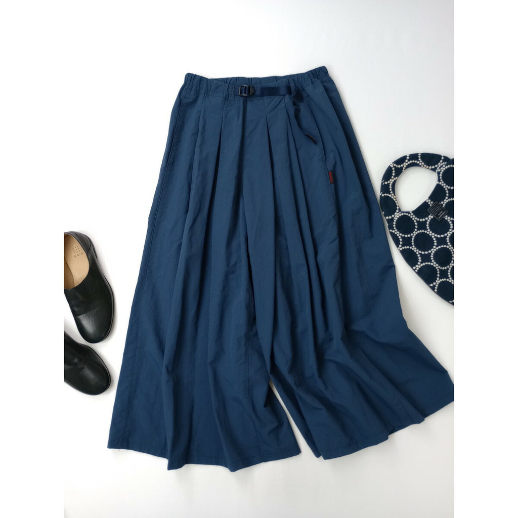 Gramicci グラミチ NYLON FLARE PANT ナイロン フレア パンツ ネイビー M【中古】