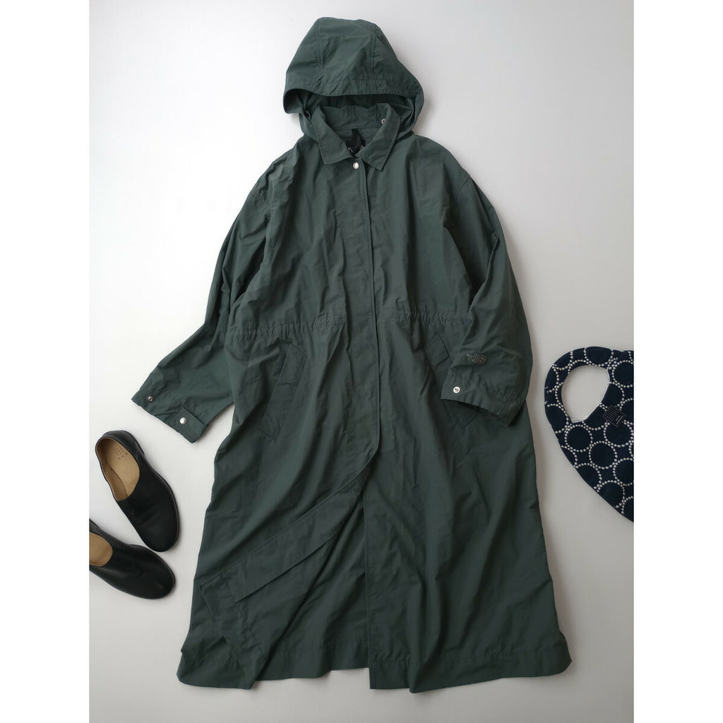 THE NORTH FACE ノースフェイス Rollpack Journeys Coat ロール パック ジャーニーズ ロング フード コート グレーがかったカーキ【中古】