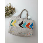 mina perhonen ミナペルホネン bird パニーニ バッグ 生成り【中古】